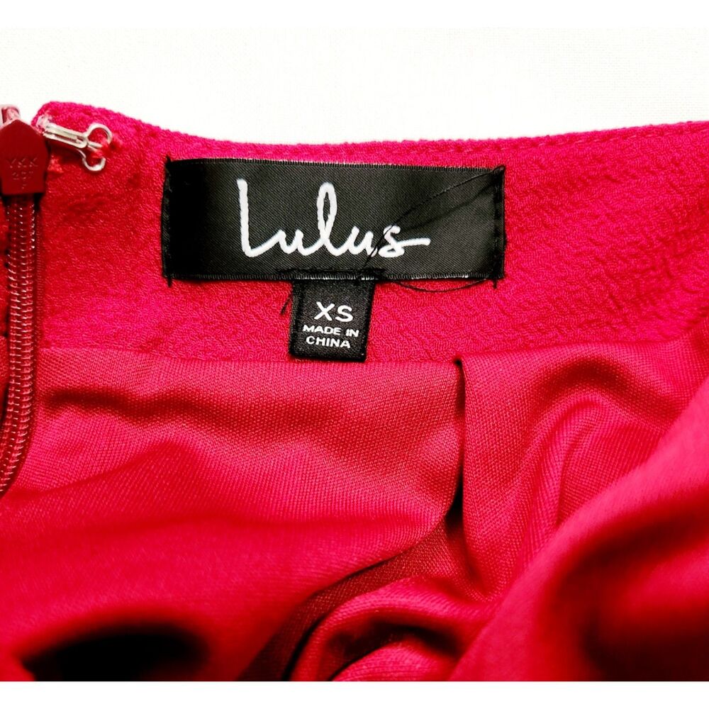 Lulu's Red Backless Dress Size XS - Picture 6 of 8